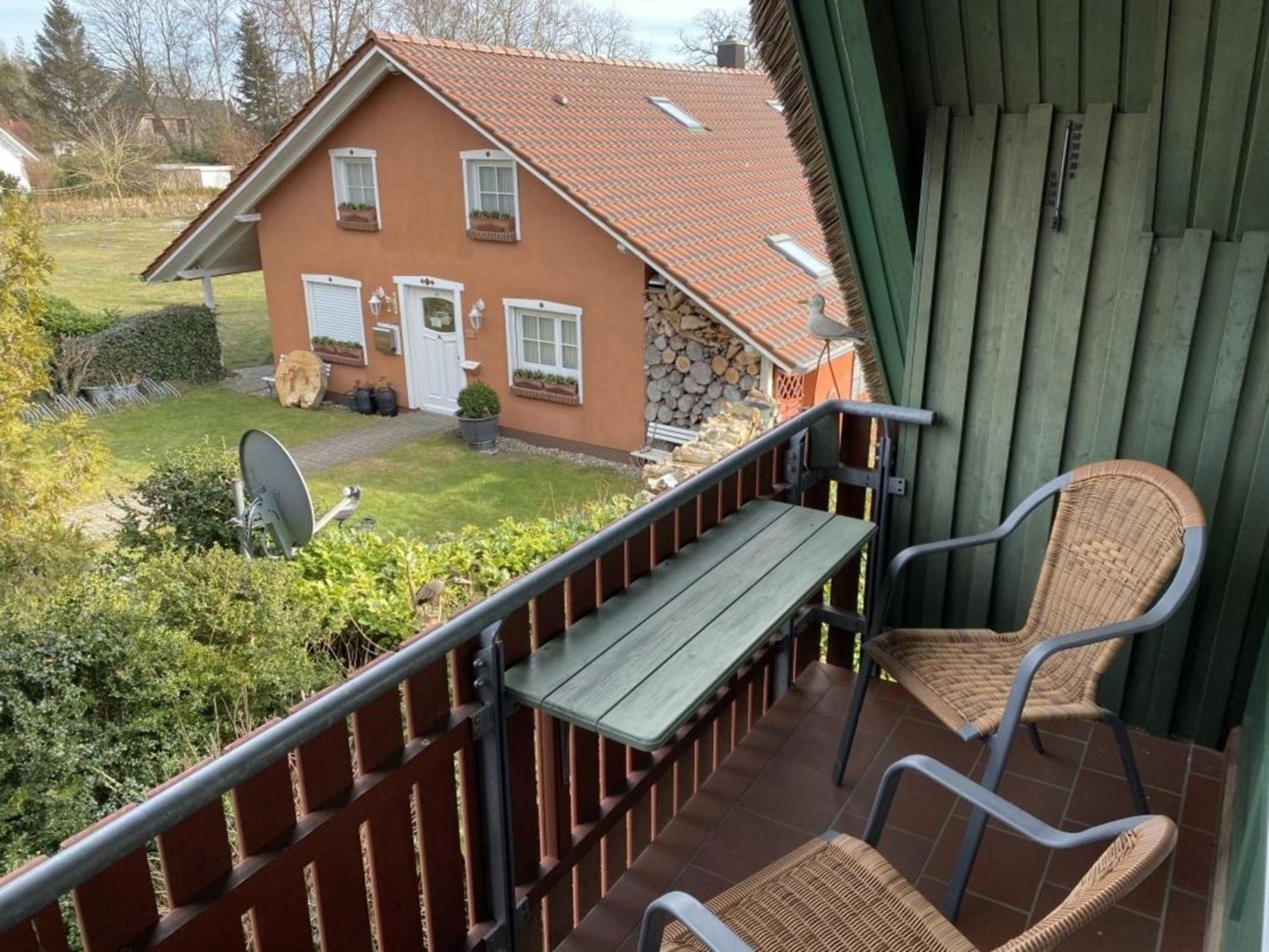 Ferienwohnung Nr 07 Og Spitzboden Born Kültér fotó