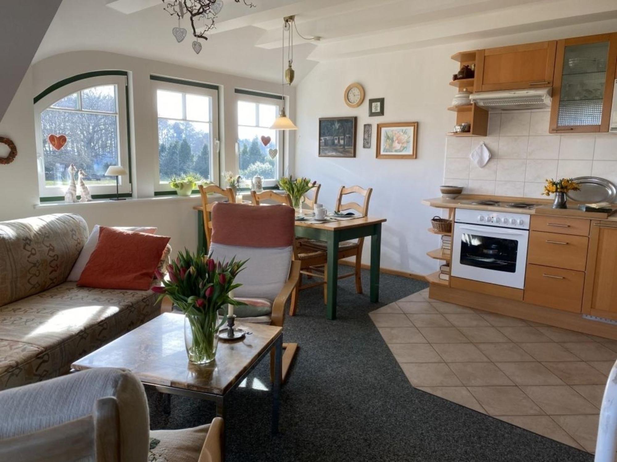 Ferienwohnung Nr 07 Og Spitzboden Born Kültér fotó